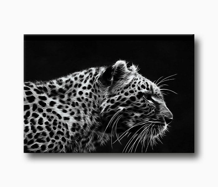yırtıcı hayvan leopar kanvas tablo