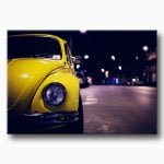 Sarı vosvos kanvas Beetle Hediyelik, sarı vosvos kanvas tablo