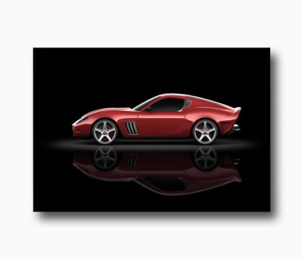 ferrari 250 gto ferrari en güzel spor otomobil tablo, ferrari italya, ferrari tablo