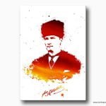 atatürk samsun kanvas tablo