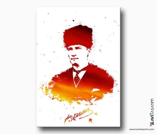 atatürk samsun kanvas tablo