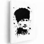 siyah beyaz atatürk portresi, siyah beyaz atatürk posteri, en güzel atatürk tabloları lavi tasarım