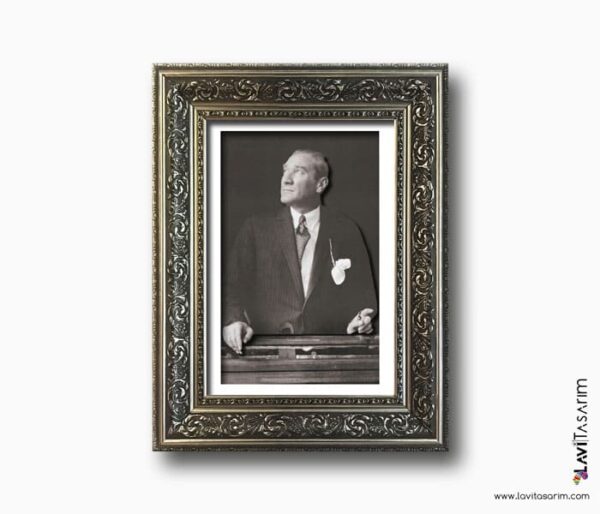 atatürk portresi rölyef tablo, rölyef,lavi tasarım