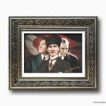 mustafa kemal atatürk rölyef tablo , rölyef , lavi tasarım