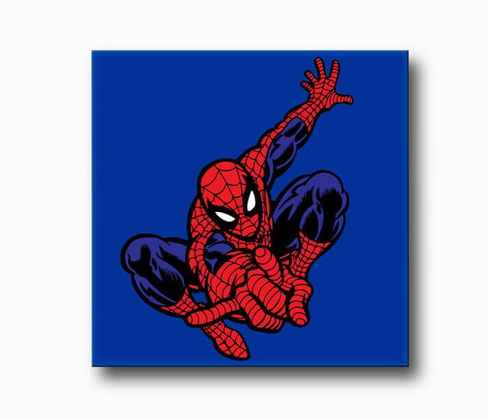 örümcek adam kanvas tablo , spiderman tablo , lavi tasarım , gaziemir kanvas tablo