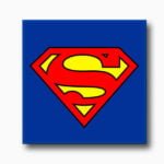 superman kanvas tablo , çelik adam tablo , süpermen tablo , lavi tasarım