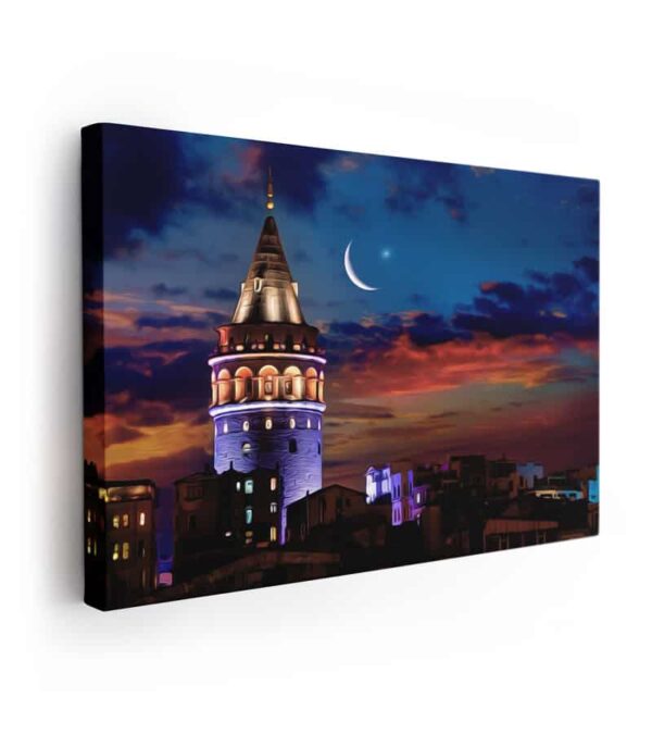 galata kulesi kanvas tablo , galata kulesi tabloları , istanbul tabloları , istanbul kanvas tablo , lavi tasarım