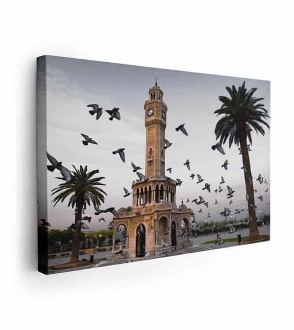 izmir saat kulesi kanvas tablo , güzelyalı kanvas tablo , konak kanvas tablo , lavi tasarım, izmir kanvas tablo baskı