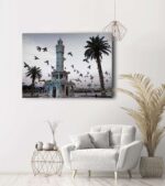 izmir saat kulesi kanvas tablo , güzelyalı kanvas tablo , konak kanvas tablo , lavi tasarım, izmir kanvas tablo baskı
