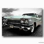 klasik cadillac kanvas tablo, classic cadillac canvas, duvar dekorasyon ürünleri bursa, lavi tasarım