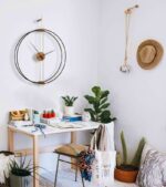 duvar saati , lavi tasarim tablo duvar saatleri, design wall clock online, meşe duvar saati