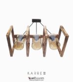 rustik sarkıt avize karre lavi tasarım, aydınlatma dekorasyon, dekoratif doğal avize modelleri, lighting , wood rustic chandelier lavi tasarim ankara, decoration home lavi tasarim