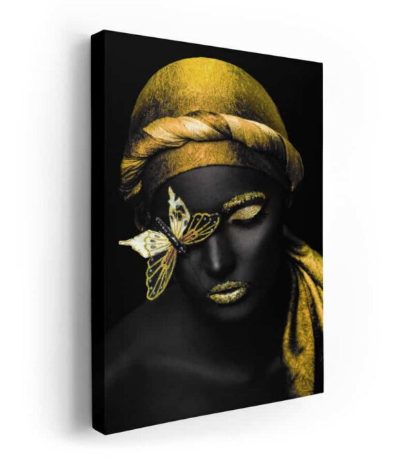 kanvas tablo afrikalı kadınlar kelebek gözlü kadın, african women canvas butterfly eyed woman, afrikalı kadın tablo, istanbul kanvas tablo afrikalı kadınlar, lavitasarim