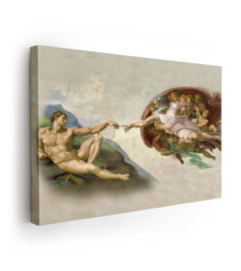Adem’in Yaratılışı Kanvas Tablo - The Creation of Adam Tablosu
