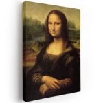 Mona Lisa Kanvas Tablo - Leonardo Da Vinci Tablosu