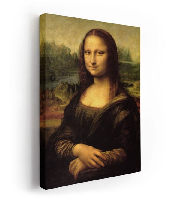Mona Lisa Kanvas Tablo - Leonardo Da Vinci Tablosu