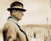 Atatürk Silüeti Nerelerde Görülür? konulu lavi tasarım ın ele aldığı yazıyı anlatan atatürk ün yandan gerçek bir fotoğrafı