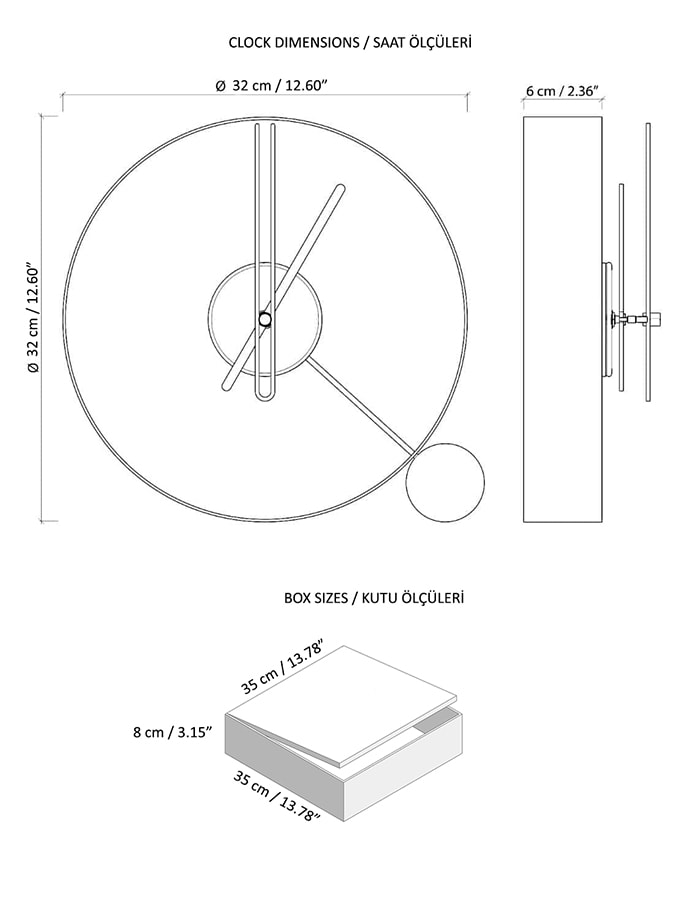 Masa Saati Plato dekoratif masa saati ölçüsü modeli ile zamanda boyut değiştirin! En güzel modern tasarım masa saatleri fiyatları ve modelleri Lavi Tasarım’da!