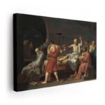 Sokrates'in Ölümü Kanvas Tablo (Jacques-Louis David) yüksek çözünürlük ile üretilmektedir. İzmir İstanbul Kanvas tablo için en iyi adres: Lavi Tasarım