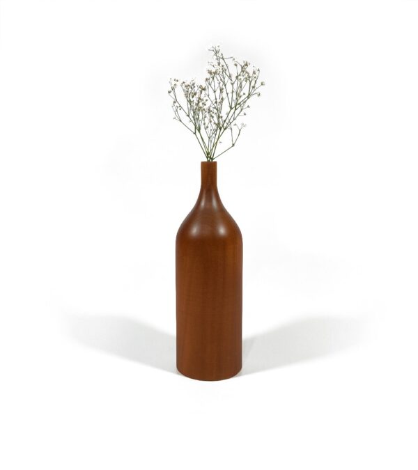 Dekoratif salon aksesuarları ile sıcak bir atmosfer yaratın, Woodenheim Aspendos ahşap vazo taksitle ve ücretsiz kargo ile Lavi Tasarım’da!
