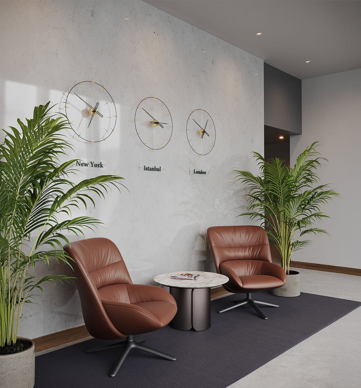 Otel lobisi dünya saati Dritto Stilo 3 world wall clock modeli ile dünya duvar saatinizi indirimli ve taksitle Lavi Tasarım 'dan satın alın!