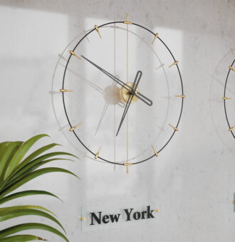 World clock duvar saati Dritto Stilo Point 3 modeli ile dünya duvar saatinizi indirimli ve taksitle Lavi Tasarım 'dan satın alın!