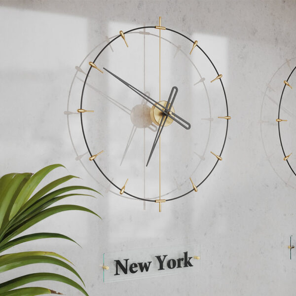 World clock duvar saati Dritto Stilo Point 3 modeli ile dünya duvar saatinizi indirimli ve taksitle Lavi Tasarım 'dan satın alın!