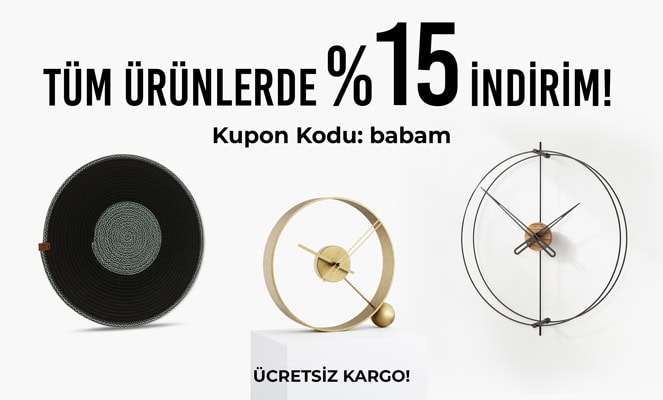 babalar günü indirim lavi tasarım duvar saati masa saati supla